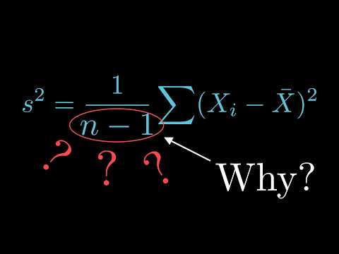 Why n-1? Least Squares and Bessel’s Correction | Degrees of Freedom Ch. 2