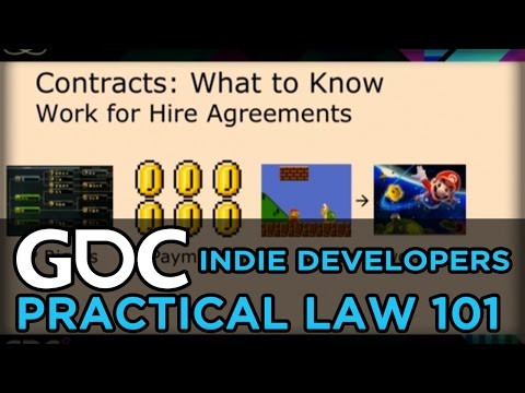 Practical Law 101 For Indie Developers: Not Scary Edition