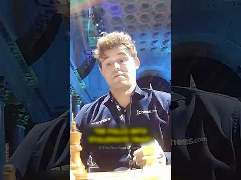 He tricked Magnus Carlsen😳