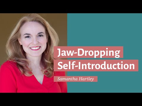 Elevator Pitch Exercise