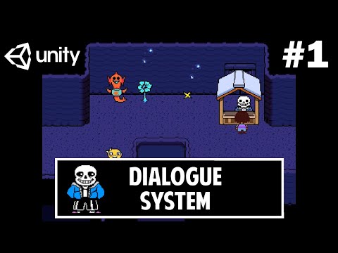 Undertale DIALOGUE|CUTSCENE in Unity (Episode 1)