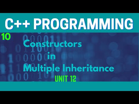 Constructors in Multiple Inheritance (Urdu/Hindi)