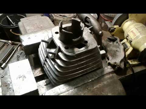 Расточка цилиндра колхозным методом!