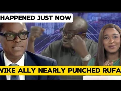 Chaos On Arise — Shocking Moment Wike’s Ally Nearly Beat Up Rufai Oseni Over PDP Crisis 