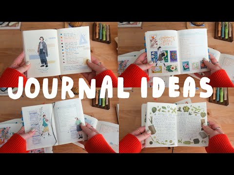 Journal Ideas: For Beginners, or the Uninspired