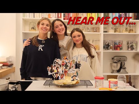 Emma, Kai and Bella HEAR ME OUT CAKE