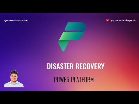 How to configure Disaster recovery setting for Power Platform environment?