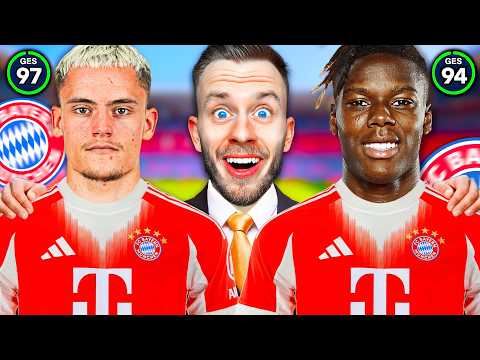 Ich รผbernehme den FC Bayern - ABER mit ALLEN WUNSCHTRANSFERS! ๐๐ (Wirtz, Williams, Woltemade...)