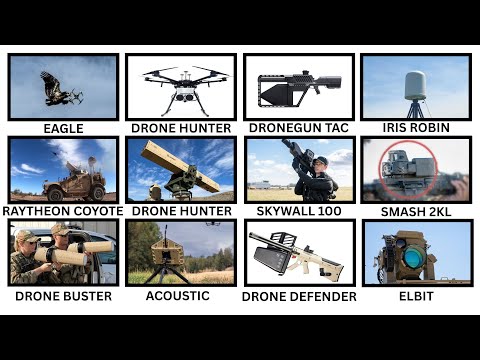 Every Anti Drone Weapon System Explained