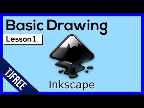 Inkscape Lesson 1 - Interface and Basic Drawing