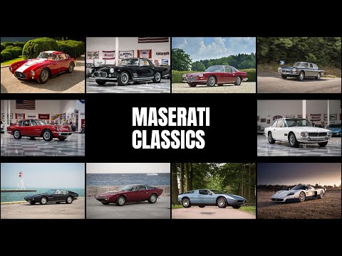 Ten Classic Maserati Vehicles That You Will Lust After