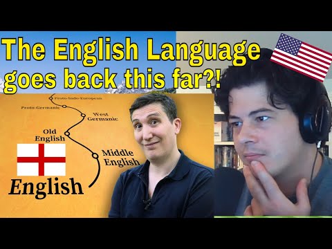 American Reacts Tracing English as far back as possible