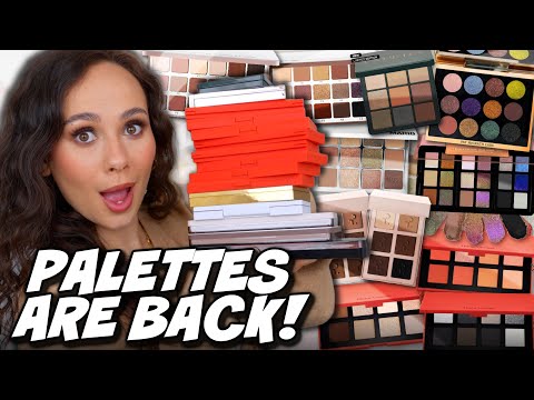 I tried EVERY new palette at Sephora!! no, you don't need them all. what to know before you buy