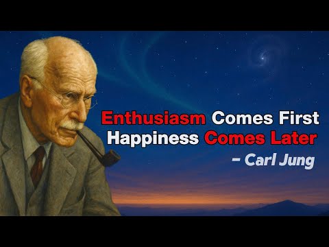 Why Are Real People Always Enthusiastic Before Happy? Carl Jung Explains It All