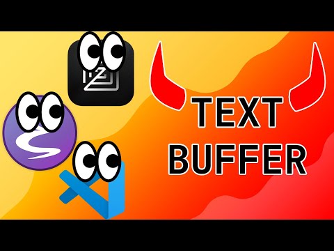 Efficient Text Buffers | A Text Editor's Worst Nightmare