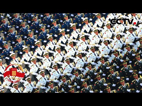 最强复制粘贴！13个徒步方队完整视频 | 九三阅兵 | CCTV