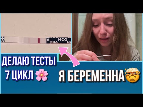 7 цикл планирования | Делаю тесты | Я БЕРЕМЕННА