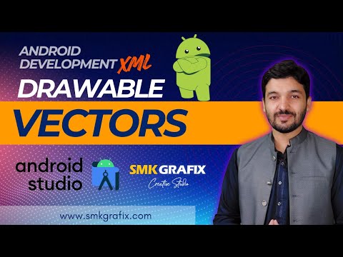 Vector Drawables in Android Studio XML - Class 32 Urdu/Hindi