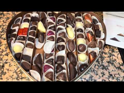 Happy Valentine’s Day. My Aussie  girl Courtney  9000 miles away she loves them , Neuhaus chocolate.