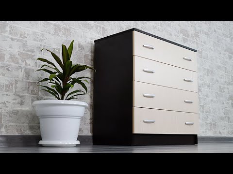Видео Сборка Комод 4 ящика