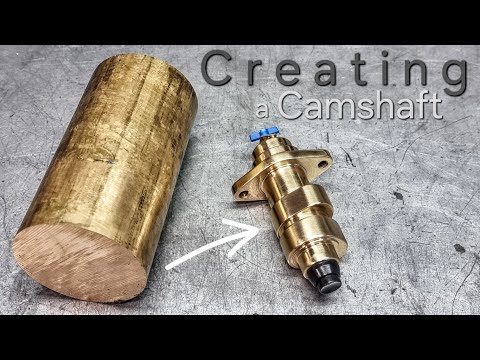 Creating of Motorcycle Camshaft - Honda XR 500cc - Decoration