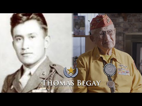 Navajo Code Talker and Iwo Jima Hero | Thomas Begay