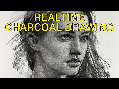 Real-time Charcoal Drawing, #163