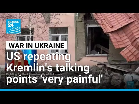 Americans repeating Russian talking points 'very painful' for Ukrainians, MP says • FRANCE 24