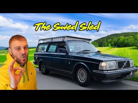 The Swedish Sled Volvo 240 Turbo Gets a New Exhaust Upgrade!