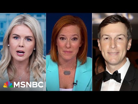 Jen Psaki blows the lid off Jared Kushner's multi-billion dollar 'donated time'
