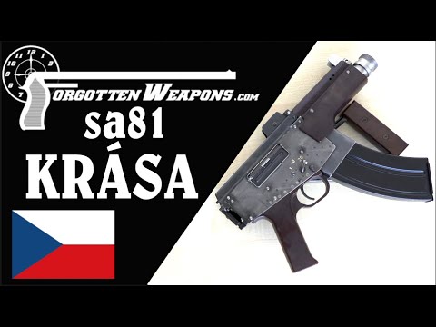 sa81 KRASA: Czechoslovakia's Ultra-Compact Lost PDW