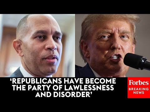 Hakeem Jeffries Bashes Trump Over Handling Of Protests In Los Angeles
