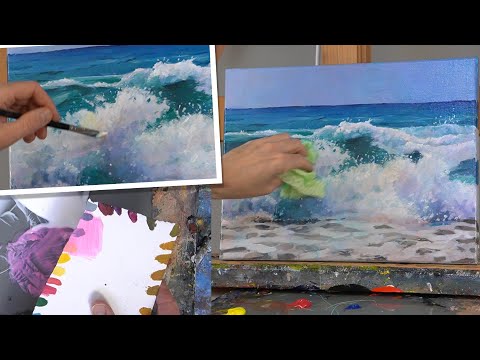 Glazing with acrylics, why and how.