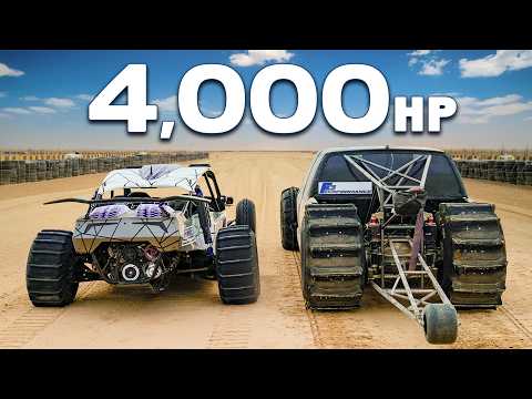 Dragster V8 4.000 dk : SAND DRAG RACE