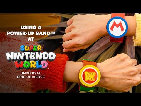 SUPER NINTENDO WORLD™ Power-Up Band ™ at Universal Epic Universe