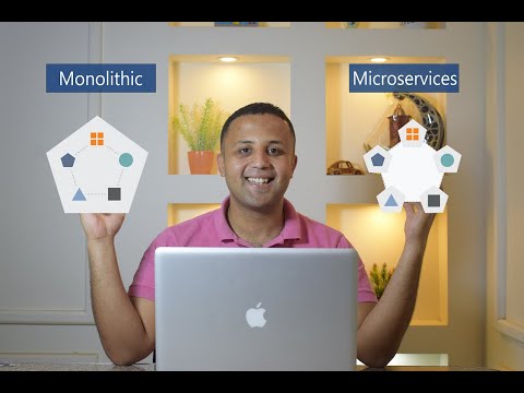monolithic vs microservices