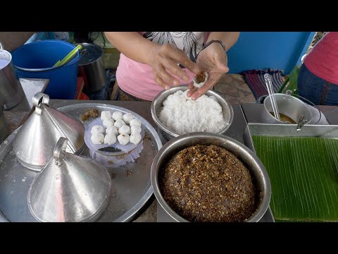 Tapioca Dumplings, Steamed Rice Skin Dumplings | Thai Street Food