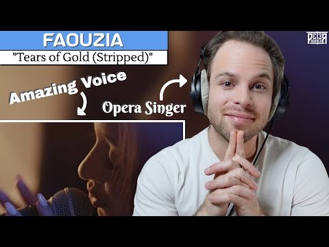 My first time hearing FAOUZIA! "Tears of Gold" Reaction (& Vocal Analysis)