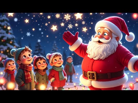 Canção de Natal Fantástica para Crianças – Música Doce com Luzes Brilhantes e Renas