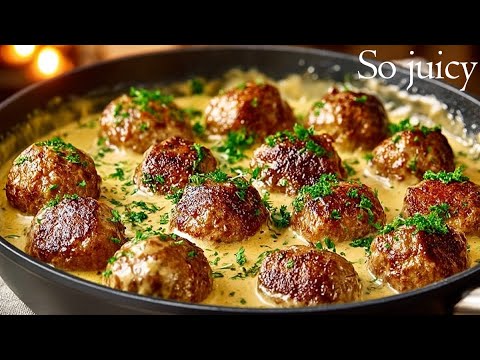 The most delicious and juicy meatballs you’ve ever made! Simple and incredibly tasty