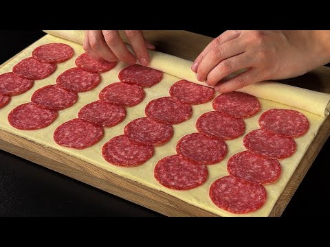 Christmas bread!  I learned this trick in a restaurant!  Puff pastry appetizer!