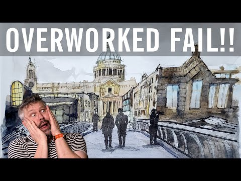 When Is Your Art Finished? Just MASSIVELY OVERWORK IT!!!