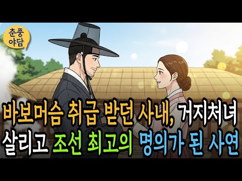 거지 처녀를 살린 바보머슴, 그날 이후 그의 운명이 완전히 달라졌다