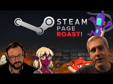 Roasting Steam Pages with a Marketing Expert