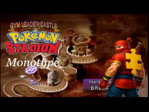 Pokémon Stadium — Gym Leader Castle Monotype (Rentals Only) Challenge