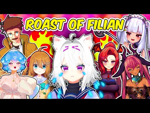 Filian gets brutally roasted by her friends (THE ROAST OF FILIAN)