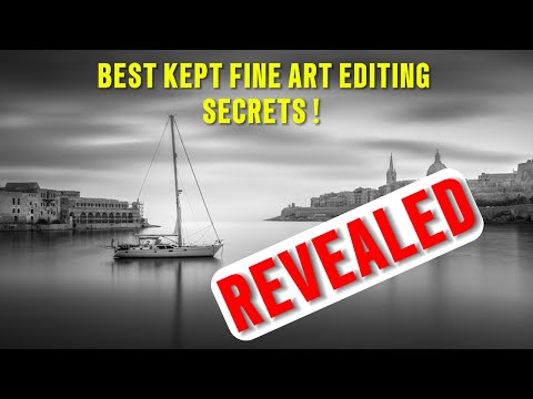 The Untold Method Behind FINE ART Black & White Photography editing!