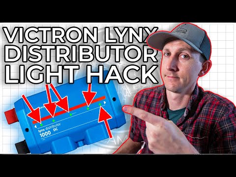How to Make the Victron Lynx Distributor Lights Work (without the Lynx BMV or Shunt)