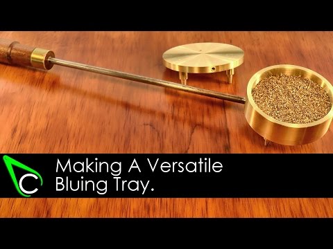 Home Machine Shop Tool Making - Making A Versatile Bluing Tray