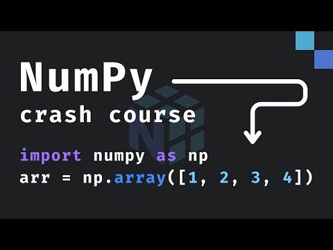 Learn NumPy in 1 Hour (Beginner Tutorial)